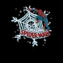 Marvel The Amazing Spider-Man Snowflake Web dames kersttrui - Zwart