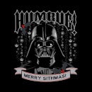 Star Wars Darth Vader Humbug Women's Christmas Jumper - Black
