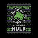 Marvel Hulk Punch Pull de Noël Femme - Noir