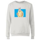 Friends Happy Holidays Women's Christmas Jumper - White
