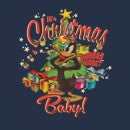Camiseta de Navidad para hombre Looney Tunes Its Christmas Baby - Azul marino