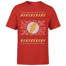 DC Flash Knit Men's Christmas T-Shirt - Red