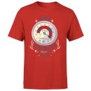 Elf Clausometer Men's Christmas T-Shirt - Red