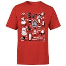 Elf Men's Christmas T-Shirt - Red