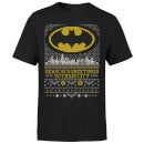 DC Seasons Greetings From Gotham Men's Christmas T-Shirt - Black