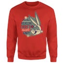 Looney Tunes I'm The Reason There Is A Naughty List Christmas Jumper - Red
