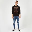 Harry Potter Knit Christmas Sweater - Black