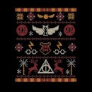 Harry Potter Knit Christmas Jumper - Black