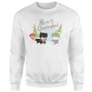 DC Nice Is Overrated Christmas Sweater - White