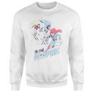 DC To The Slopes! Christmas Sweater - White