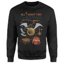 Harry Potter All I Want for Christmas trui - Zwart
