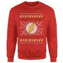 DC Flash Knit Christmas Jumper - Red