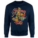Looney Tunes Its Christmas Baby Christmas Sweater - Navy