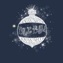 Harry Potter Yule Ball Baubel Pull de Noël - Bleu Marine