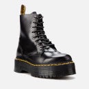 Dr. Martens Jadon Polished Smooth Leather 8-Eye Boots - Black - UK 8