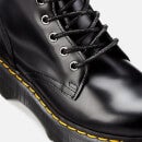 Dr. Martens Jadon Polished Smooth Leather 8-Eye Boots - Black - UK 7