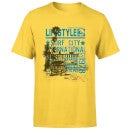 Surf City Men's T-Shirt - Yellow