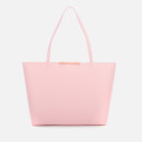 Ted Baker Women s Jackki Faceted Bow Mini Bark Shopper Bag Light