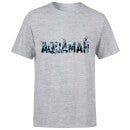 Aquaman Chest Logo Men's T-Shirt - Grey