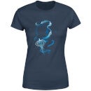 Fantastic Beasts Newt Silhouette Women's T-Shirt - Navy