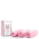 Magnitone London WipeOut! MicroFibre Cleansing Cloth with Antibacterial Protection - Pink (3er-Packung)