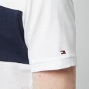 Tommy Hilfiger Men's Flag Logo Crewneck T-Shirt - White - S