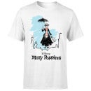 Mary Poppins Rooftop Landing Men's T-Shirt - White