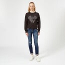 Danger Mouse Word Face Women's Sweatshirt - Black