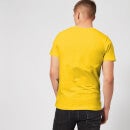 Flash Gordon Retro Movie Poster Men's T-Shirt - Yellow