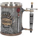 Exclusive Game of Thrones Silver Iron Throne Tankard
