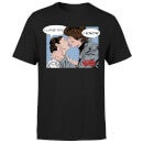 Star Wars Leia Han Solo Love Men's T-Shirt - Black