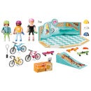 Playmobil - 9402 - Boutique De Skate Et Vélos : Playmobil