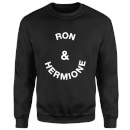 Ron & Hermione Sweatshirt - Black