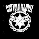 Captain Marvel Logo Hoodie - Black
