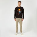 Captain Marvel Nebula Flight Sweatshirt - Black