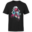 Captain Marvel Neon Warrior T-shirt Homme - Noir