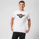 Captain Marvel Chest Emblem Men's T-Shirt - White