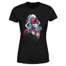 Captain Marvel Neon Warrior T-Shirt Donna - Nero