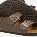 Birkenstock Men's Milano Double Strap Sandals - Dark Brown