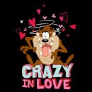 Looney Tunes Crazy In Love Taz Women's Sweatshirt - Black