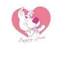 Scooby Doo Puppy Love Women's Sweatshirt - White