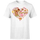 Scooby Doo Snacks Are My Valentine Men's T-Shirt - White