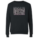 Channeling My Inner Unicorn Women's Sweatshirt - Black