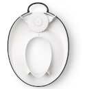 BABYBJÖRN Toilet Training Seat - White and Black Trim