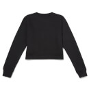 Global Legacy Jaws Tiburon Women's Cropped Sweatshirt - Black