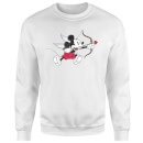 Disney Mickey Cupid Sweatshirt - White
