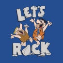 The Flintstones Let's Rock Men's T-Shirt - Royal Blue