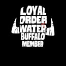 The Flintstones Loyal Order Of Water Buffalo Member Women's T-Shirt - Black