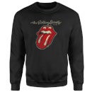 Rolling Stones Plastered Tongue Sweatshirt - Black