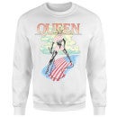 Queen Vintage Tour Sweatshirt - White